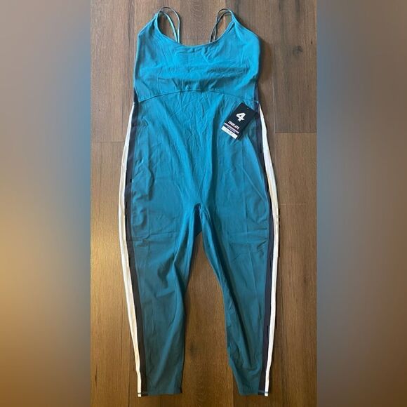 NWT 4 Laps Elevated Onesie Teal Blue Combo XXL - Picture 3 of 11